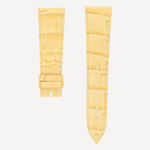 Alligator Grain Classic Full Cut Matt Color beige