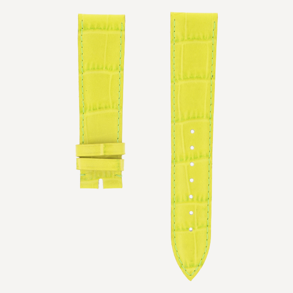 Alligator Grain Classic Full Cut Matt Color pistachio