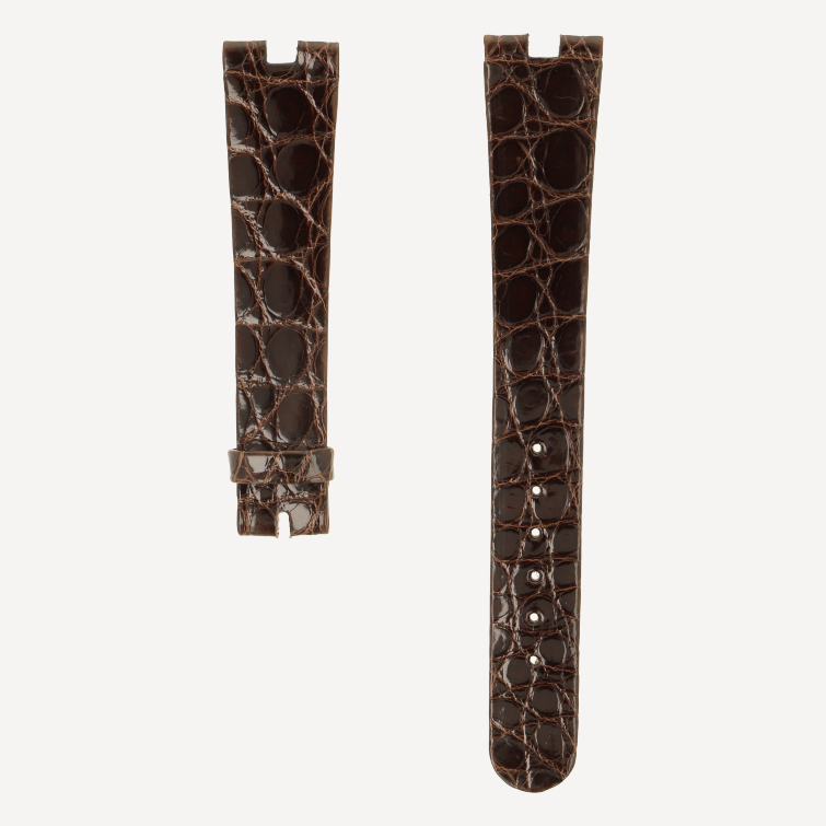 Élégance mit Einschnitt Alligator Pearls Brillant